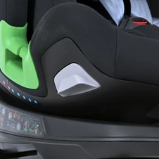 Детское автокресло ME 1146 i-STAND Royal Black, Isofix , черный фото 14