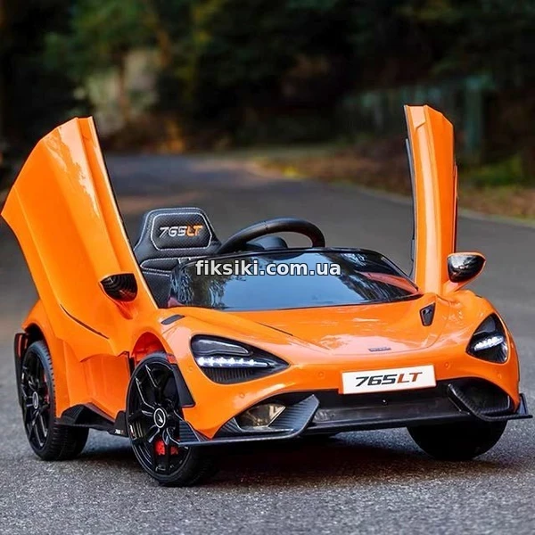 ミッドセンチュリー オレンジ　レプリカ　ミニ　子供　キッズ Детский электромобиль M 5726 EBLR-7 McLaren, мягкое сиденье