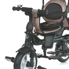 Велосипед для двойни MT 1004DUOS-2 графит с родительской ручкой купить