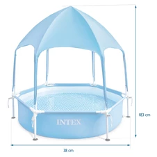 Каркасный бассейн Intex 28209, 183 х 38 см., с навесом и душом фото 88