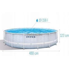 Каркасный бассейн Intex 26746, 488 х 122 см., с фильтр-насосом фото 32