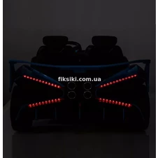 Детский электромобиль Bugatti M 5053 EBLR-6, мягкое сиденье , желтый фото 32