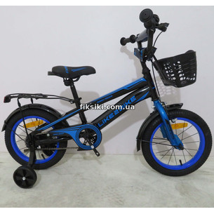 Детский велосипед 241808 18 дюймов, Like2bike Dark Rider