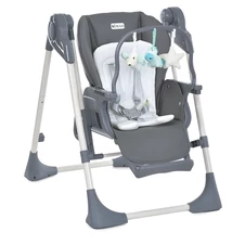 Стульчик-качели ME 1087-G SWAN Dark Gray, El Camino , темно-серый фото 66