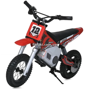 Детский мотоцикл M 5776 AL-3 кроссовый, кожаное сиденье
