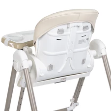 Стульчик для кормления M 5897 Beige с механическим укачиванием , бежевый фото 55