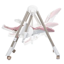 Стульчик для кормления M 5897 Pink Bambi , розовый фото 33