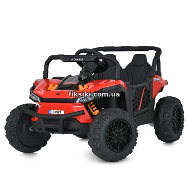 Детский электромобиль Buggy M 5811 EBLR-3 (24V), кожаное сиденье