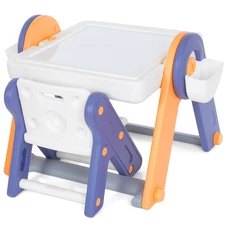 Детский конструктор-стол QC-BB01 мольберт, со стульчиком