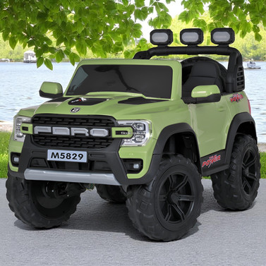 Детский электромобиль M 5829 EBLR-5 джип Toyota , зеленый