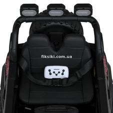 Детский электромобиль M 5829 EBLR-13 джип, кожаное сиденье , бежевый фото 18