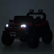 Детский электромобиль M 5898 EBLR-3 джип, мягкое сиденье , красный фото 16