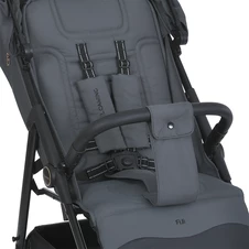 Прогулочная коляска ME 1113-2 Gray Matt FIJI , серая фото 14