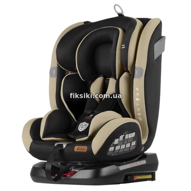 Автокресло TILLY Bliss T-535 Latte Beige ISOFIX с поворотом, группа 0+1+2+3