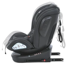 Детское автокресло ME 1045 Melange Gray EVOLUTION 2 360º , темно-серое фото 13