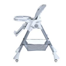 Детский стульчик для кормления ME 1177 STEADY Storm Gray, серый купить