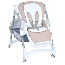 Стульчик для кормления ME 1177 STEADY Cream Beige бежевый фото 33