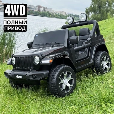 Детский джип на аккумуляторе M 4176 EBLRS-2 Jeep, черный