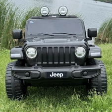 Детский джип на аккумуляторе M 4176 EBLRS-2 Jeep, черный фото 11