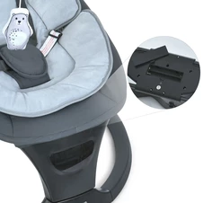 Детский укачивающий центр ME 1175 SOUL Dark Gray темно-серый купить