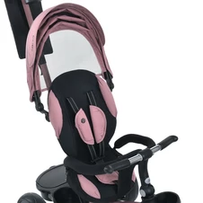 Велосипед с родительской ручкой MT 1001-1 Mauve Pink розовый фото 57