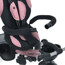 Велосипед с родительской ручкой MT 1001-1 Mauve Pink розовый фото 14