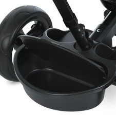 Трехколесный велосипед с ручкой MT 1001-1 Elegant Black черный фото 29