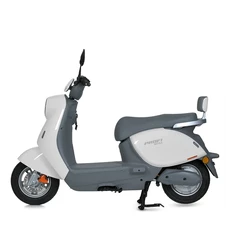 Электроскутер MES 1029-2 Moda, белый, двигатель 1000 Вт фото 11