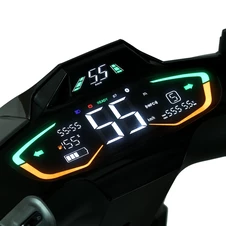Электроскутер MES 1026-2 Titan, белый, двигатель 1500 Вт фото 18