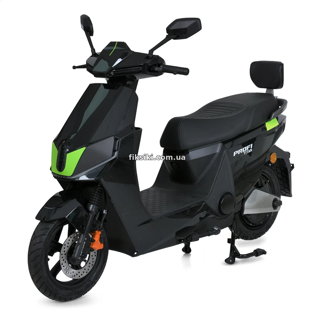 Электроскутер MES 1026-1 Titan, черный, двигатель 1500 Вт - Купить
