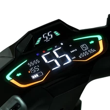 Электроскутер MES 1026-1 Titan, черный, двигатель 1500 Вт фото 32