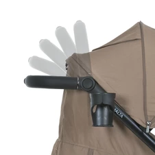 Детская прогулочная коляска ME 1182 Malta Frost Orchid, El Camino, розовая фото 18