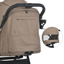 Детская прогулочная коляска ME 1182 Malta Frost Orchid, El Camino, розовая фото 25