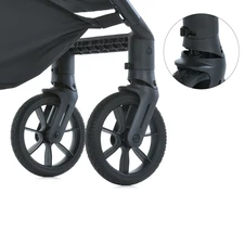 Прогулочная коляска ME 1182 Malta Black Onyx, El Camino, черная фото 66