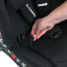 Детское автокресло ME 1189 i-Hold+ Black, El Camino, черное фото 14