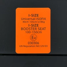 Детское автокресло ME 1189 i-Hold+ Black, El Camino, черное фото 44
