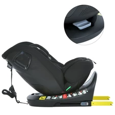 Автокресло ME 1188 i-Hold Black El Camino, черное фото 66