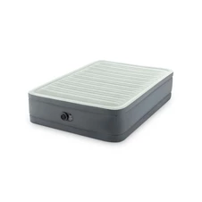 Надувная велюр кровать Intex 64904, с электронасосом, 191 х 137 х 46 см. фото 44
