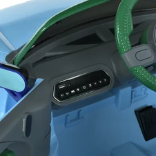 Детская машина на аккумуляторе JE 1688 EBLR-4 (24V) Mini Aceman, синяя фото 32