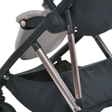 Универсальная коляска ME 1190 Coil Asphalt Gray El Camino, 2 в 1, серая фото 13