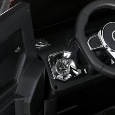 Двухместный детский джип M 6137 EBLRS-11 Mercedes, 4 мотора, серый фото 32