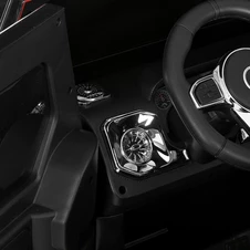 Двухместный детский джип на аккумуляторе M 6137 EBLR-2 Mercedes, черный фото 16