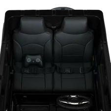 Двухместный детский джип на аккумуляторе M 6137 EBLR-2 Mercedes, черный фото 32