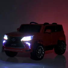 Детский джип на аккумуляторе M 6140 EBLRS-11 Lexus, кожаное сиденье, серый фото 99