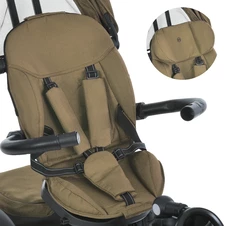 Велосипед с родительской ручкой ME 1193 Modena Dark Gray графитовый, El Camino фото 25