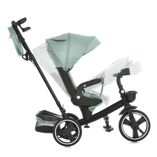 Трехколесный велосипед с ручкой ME 1162-1 Vector Cloud Blue El Camino, голубой фото 66