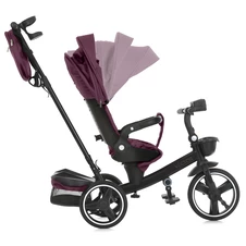 Велосипед с родительской ручкой ME 1162-1 Vector Purple El Camino, фиолетовый фото 88