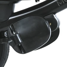 Трехколесный велосипед с ручкой ME 1193 Modena Black черный, El Camino фото 57