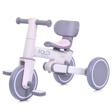 Велосипед - беговел с ручкой ME 1202 Lavender Foldi, El Camino, фиолетовый фото 55
