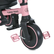 Трехколесный велосипед с ручкой MT 1036 pink розовый фото 13